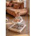 MamaLoes Mikko Beige Baby Walker Loopstoel
