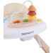 MamaLoes Mikko Beige Baby Walker Loopstoel