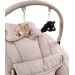 MamaLoes Nola Beige Deluxe Elektrische Babyschommel