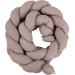 MamaLoes Nougat 210 cm Braided Bedbumper