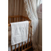 MamaLoes Off-white 70x100cm Knitted Wiegdeken ML010605