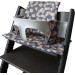 MamaLoes Panter Antraciet Meegroei Stoelverkleiner ML011004