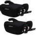 MamaLoes Pip Zwart Isofix 125-150 cm i-Size Booster - Set van 2