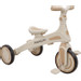 MamaLoes Quinn Beige Driewieler met Duwstang