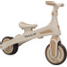 MamaLoes Quinn Beige Driewieler met Duwstang