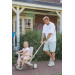 Weekendaanbieding: MamaLoes Quinn Zwart Driewieler met Duwstang