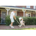 Weekendaanbieding: MamaLoes Quinn Beige Driewieler met Duwstang