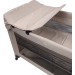 MamaLoes Raff Taupe Deluxe Campingbed incl. Aankleedvlak