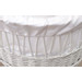 MamaLoes Rotan Wit Baby Wiegje 66755