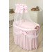 MamaLoes Royal Zacht Roze Voile Baby Wiegje 66757