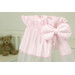 MamaLoes Royal Zacht Roze Voile Baby Wiegje 66757