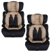 MamaLoes Saar Beige 76-150 cm i-Size Autostoel - Set van 2