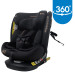 MamaLoes Sef Zwart 40-150 cm 360° i-Size Autostoel – Set van 2