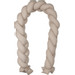 MamaLoes Soft Cotton Ecru 210 cm Braided Bedbumper ML020504