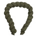 MamaLoes Soft Cotton Groen 210 cm Braided Bedbumper ML020514