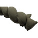 MamaLoes Soft Cotton Groen 210 cm Braided Bedbumper ML020514