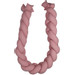 MamaLoes Soft Cotton Licht Roze 210 cm Braided Bedbumper ML020506