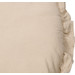 MamaLoes Soft Cotton Ruffle Ecru 90 cm Rond Boxkleed ML020241
