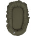 MamaLoes Soft Cotton Ruffle Groen Babynest ML020124