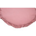 MamaLoes Soft Cotton Ruffle Licht Roze 90 cm Rond Boxkleed ML020245