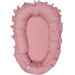 MamaLoes Soft Cotton Ruffle Licht Roze Babynest ML020113