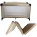 MamaLoes Soof Beige Campingbed + Opvouwbaar Matras in Tas