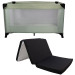 MamaLoes Soof Groen Campingbed + Opvouwbaar Matras in Tas
