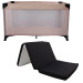 MamaLoes Soof Roze Campingbed + Opvouwbaar Matras in Tas