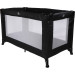 MamaLoes Soof Zwart Campingbed + Opvouwbaar Matras in Tas