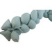 MamaLoes Stone Green 210 cm Braided Bedbumper