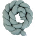 MamaLoes Stone Green 210 cm Braided Bedbumper
