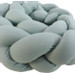 MamaLoes Stone Green 210 cm Braided Bedbumper