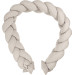 MamaLoes Teddy Boucle Naturel 210 cm Braided Bedbumper ML020515