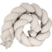 MamaLoes Teddy Boucle Naturel 210 cm Braided Bedbumper ML020515