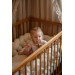 MamaLoes Teddy Boucle Nougat 210 cm Braided Bedbumper ML020516