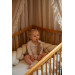 MamaLoes Teddy Boucle Naturel 210 cm Braided Bedbumper ML020515