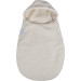 MamaLoes Teddy Boucle Naturel Autostoel Voetenzak ML020904