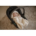 MamaLoes Teddy Boucle Nougat Autostoel Voetenzak ML020905