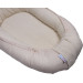 MamaLoes Teddy Boucle Naturel Omkeerbaar Babynest & Omkeerbaar Boxkleed
