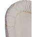 MamaLoes Teddy Boucle Naturel Omkeerbaar Babynest & Omkeerbaar Boxkleed