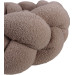 MamaLoes Teddy Boucle Nougat 210 cm Braided Bedbumper ML020516