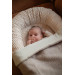 MamaLoes Teddy Boucle Nougat 75 x 100 cm Wiegdeken ML020814