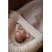 MamaLoes Teddy Boucle Nougat 75 x 100 cm Wiegdeken ML020814
