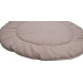 MamaLoes Teddy Boucle Nougat 90 cm Rond Omkeerbaar Boxkleed ML020256