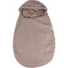 MamaLoes Teddy Boucle Nougat Autostoel Voetenzak ML020905