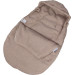 MamaLoes Teddy Boucle Nougat Autostoel Voetenzak ML020905