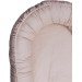 MamaLoes Teddy Boucle Nougat Omkeerbaar Babynest & Omkeerbaar Boxkleed
