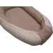 MamaLoes Teddy Boucle Nougat Omkeerbaar Babynest & Omkeerbaar Boxkleed