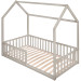 MamaLoes Tipi Beige 70 x 140 cm Bed
