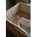 MamaLoes Velours Rib Beige 30 x 180 cm Bedbumper ML020511